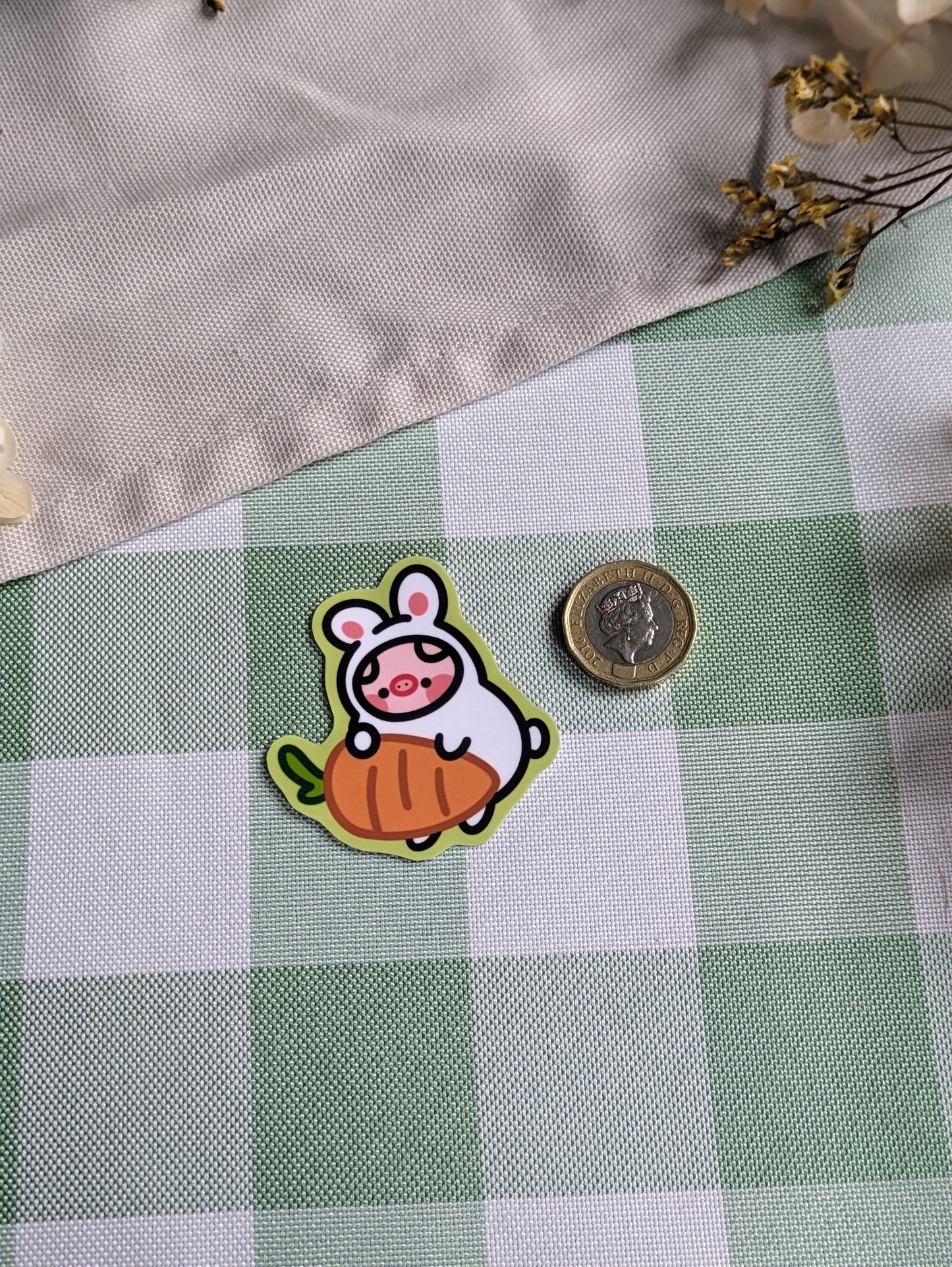 Little piggy sticker