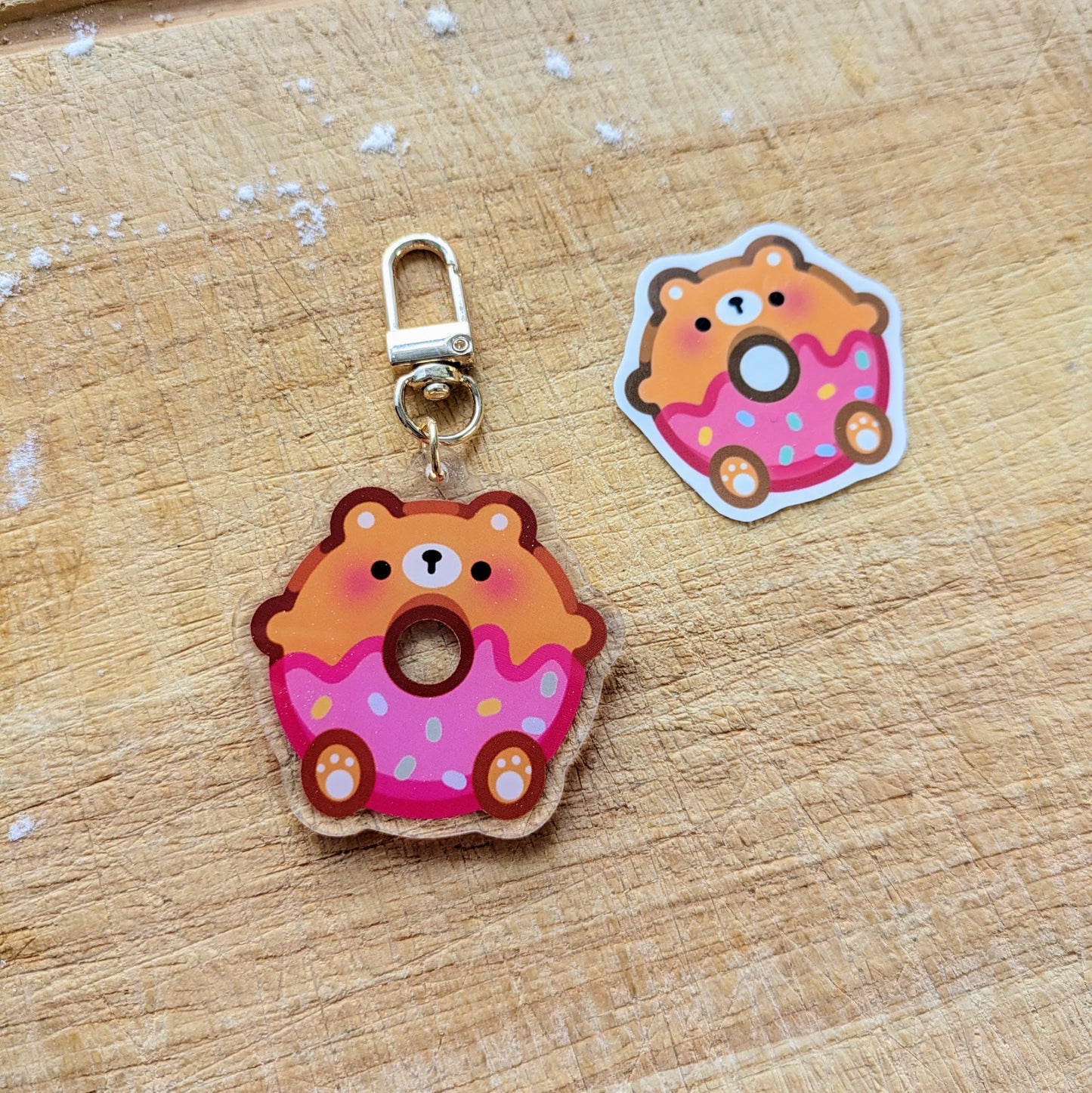 Blind bag keyring