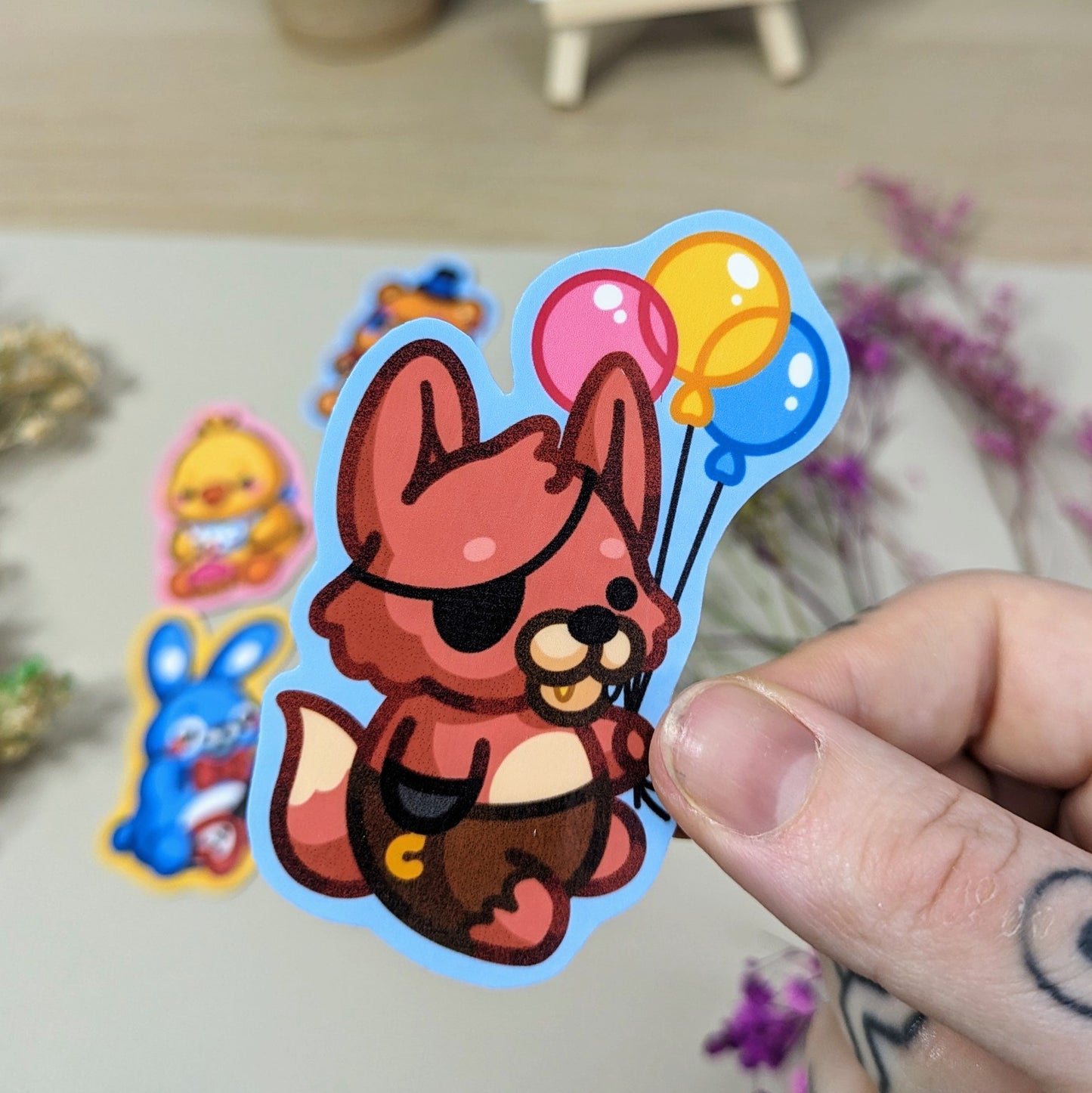 Foxy sticker