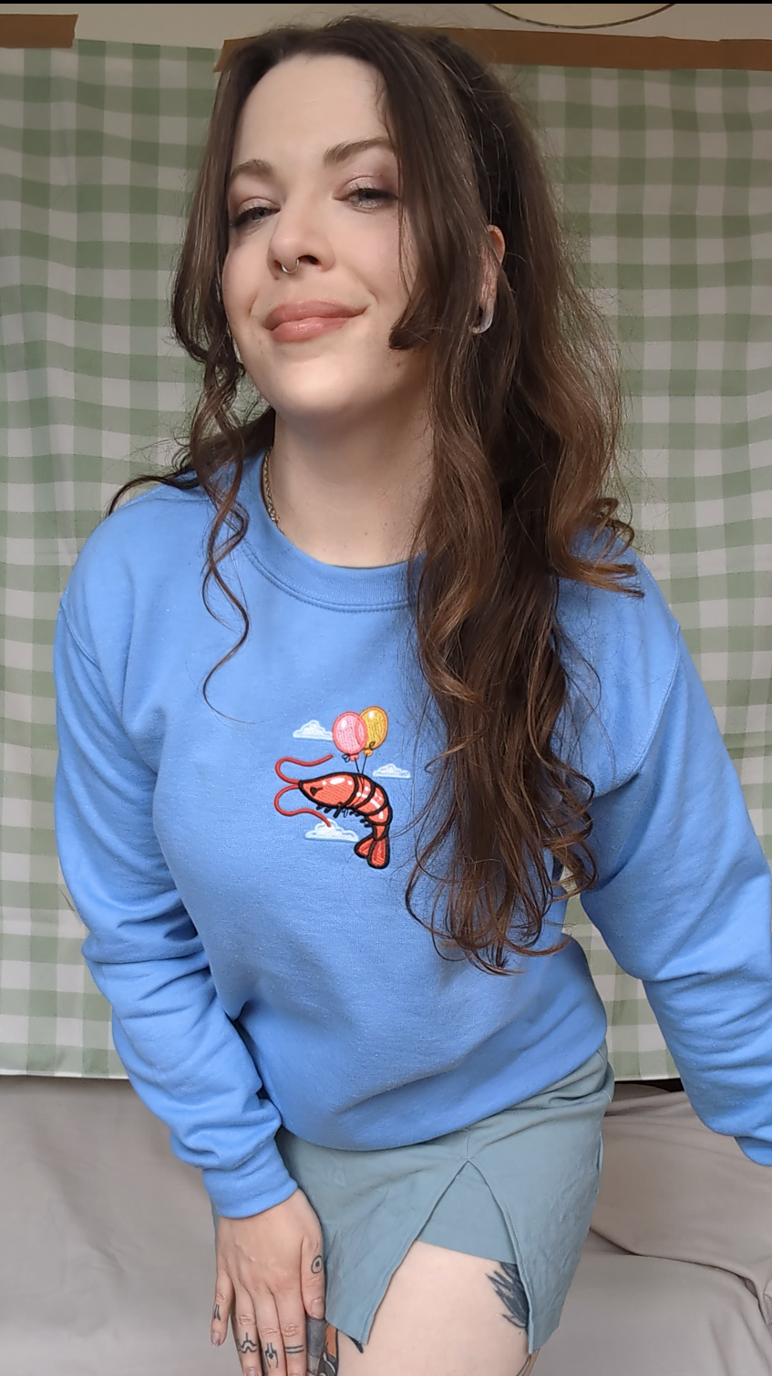 Flying Shrimp Sweater - preorder