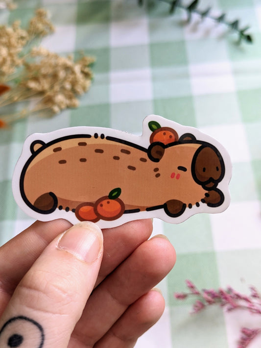 Capybara sticker