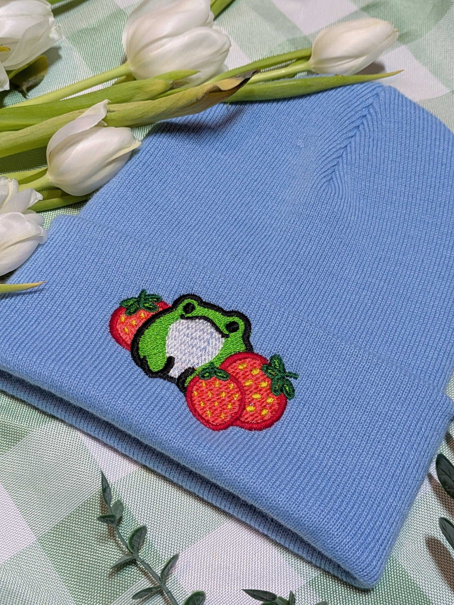 Frogberry beanie