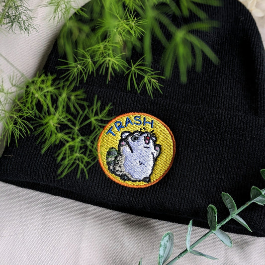 Trash panda beanie