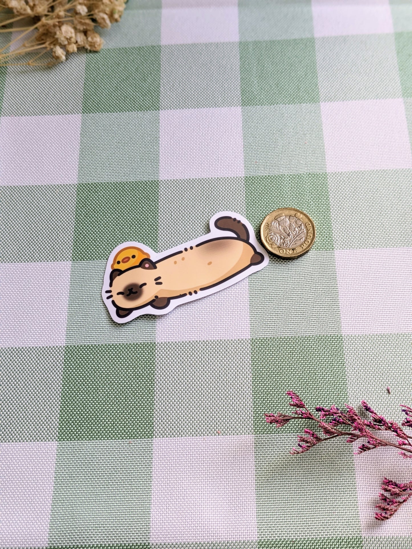 Long Siamese sticker