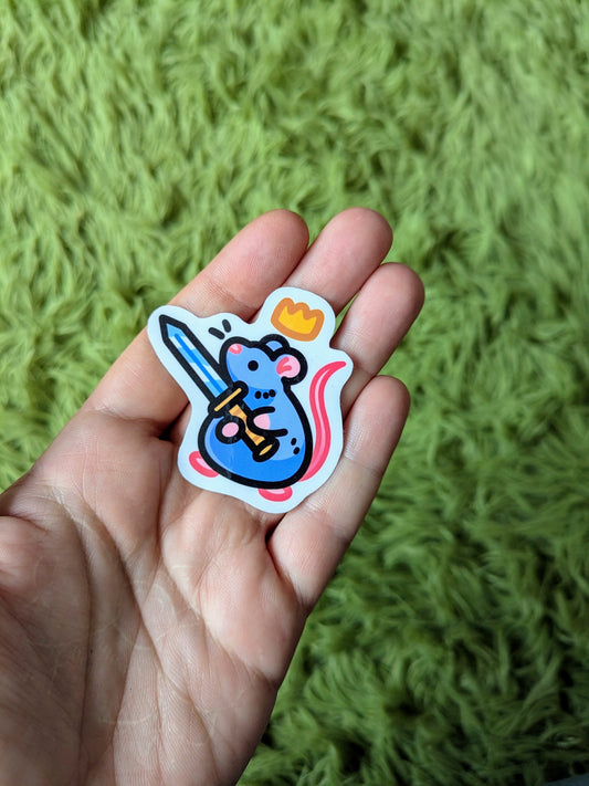 Rat Knight Sticker