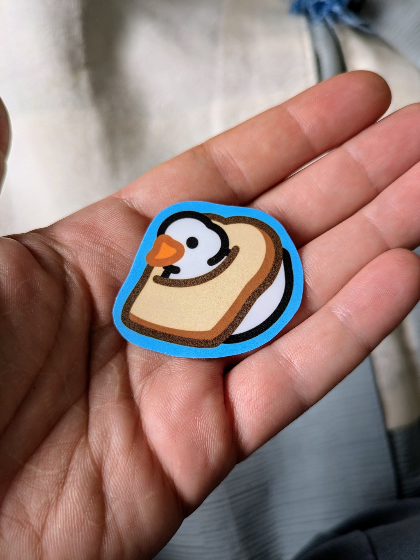 Duck Duck Bread Sticker