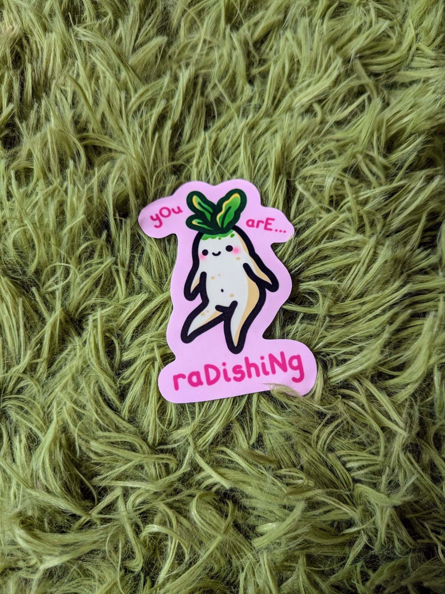 You are Radishing Sticker