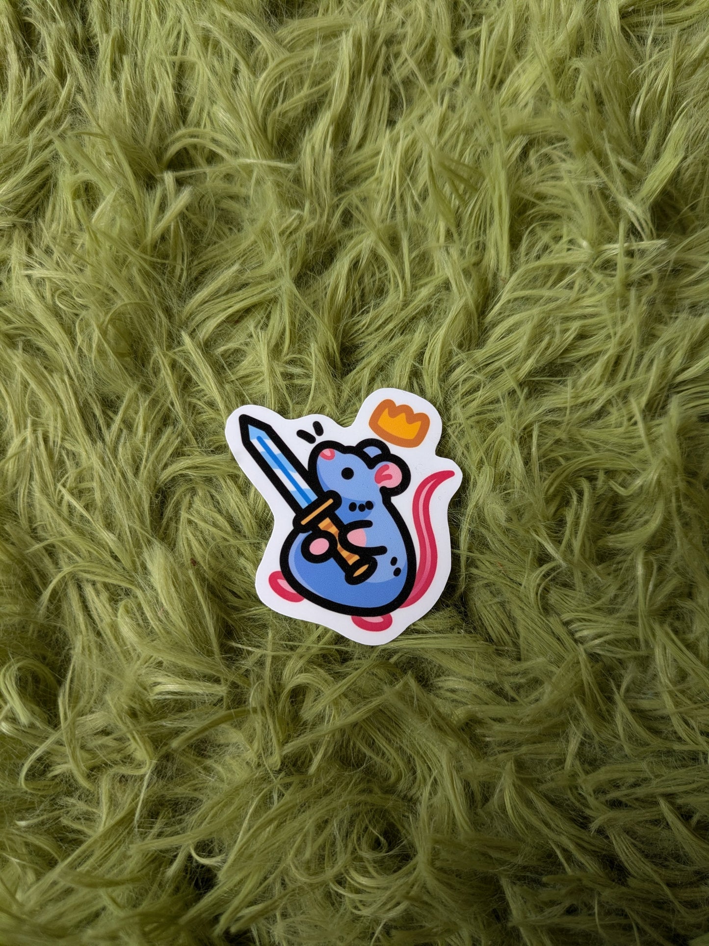 Rat Knight Sticker