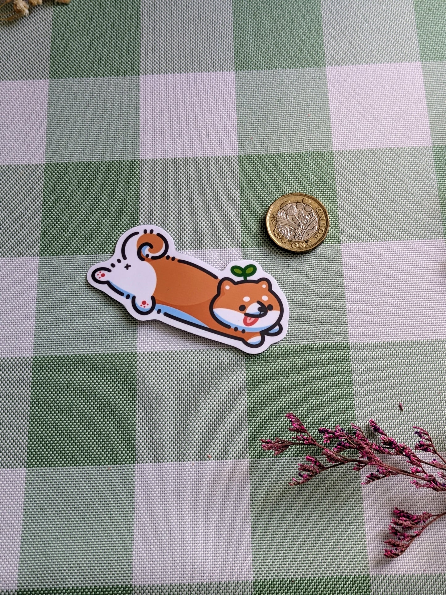 Long boy sticker