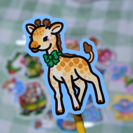 Giraffe sticker