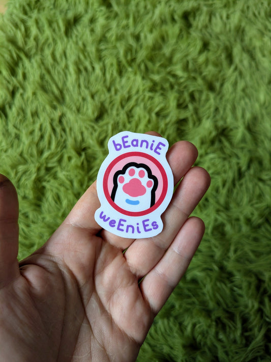 Beanie Weenies Sticker