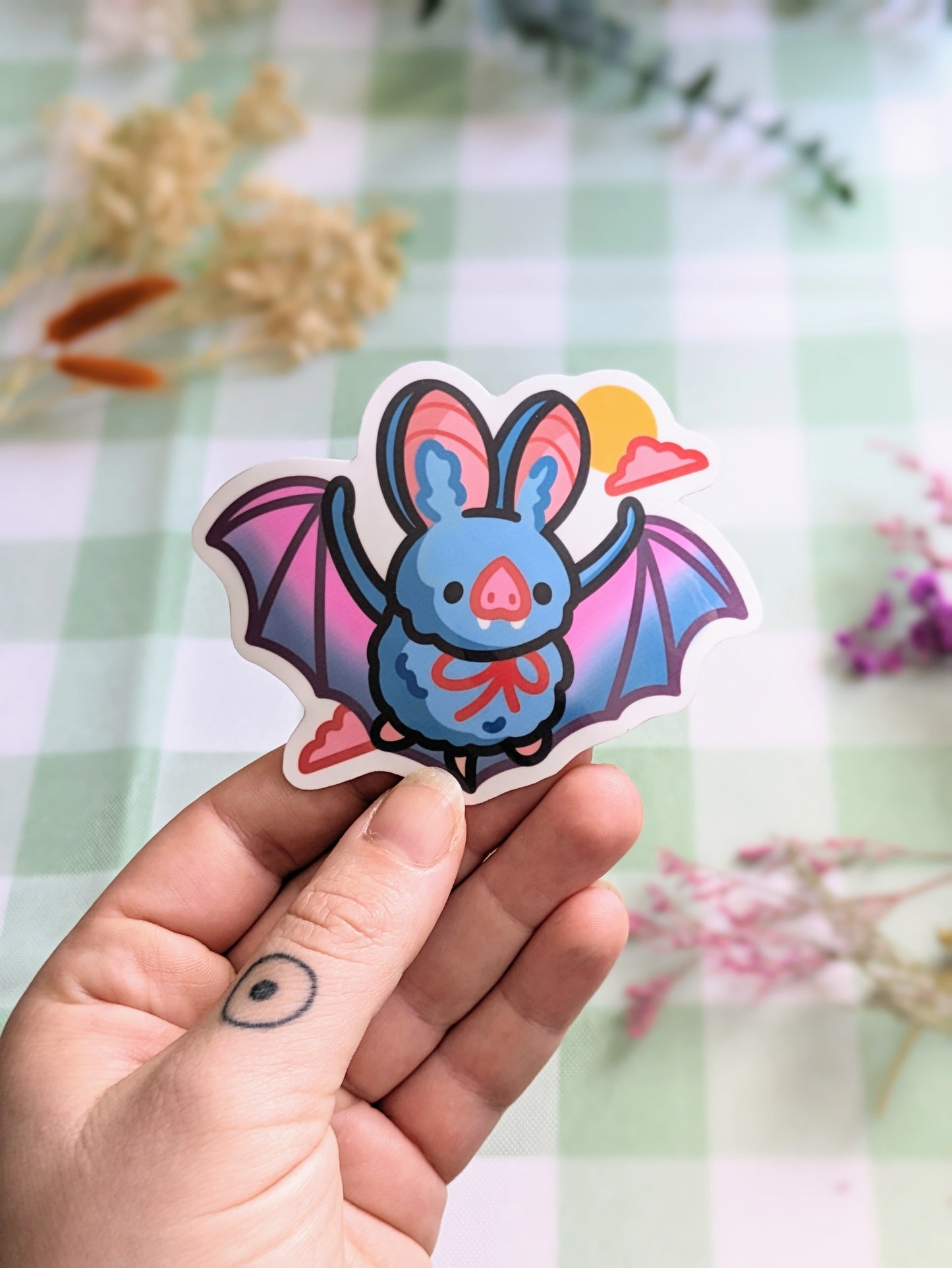 Bats are beautiful sticker